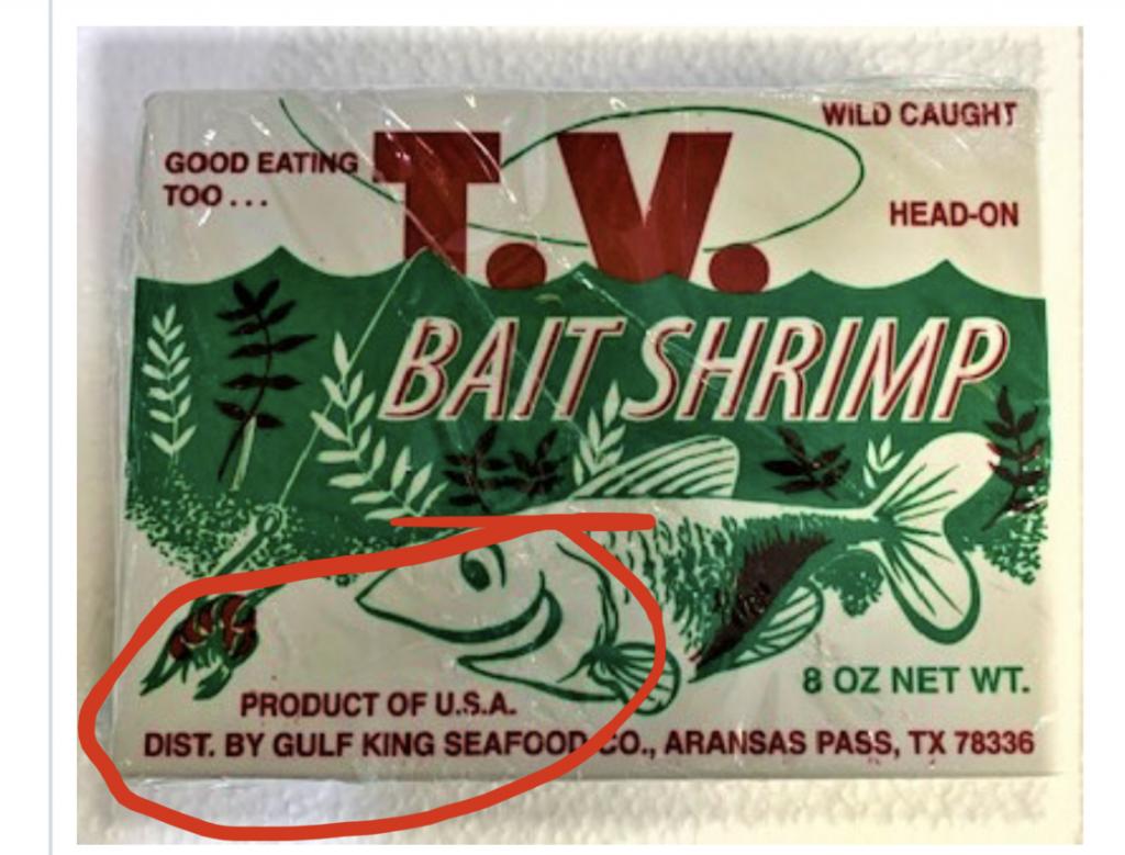 T. V. Bait Shrimp - Lake Fork Goods and Tackle
